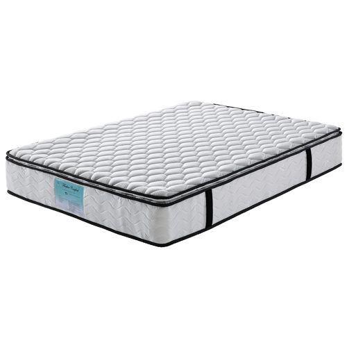 Mattress Double Size Bed Natural Latex Pillow Top Foam Pocket