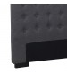 Cilantro Fabric Headboard With Tufted Buttons in Multiple Size and Color