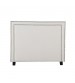 Enzo Queen Headboard In Fine Linen Upholstery in Multiple Colors