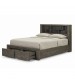 Cromwell Bookend Headboard MDF Storage Drawers 5 Pcs Bedroom Suite In Multiple Size