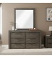 Cromwell Bookend Headboard MDF Storage Drawers 5 Pcs Bedroom Suite In Multiple Size