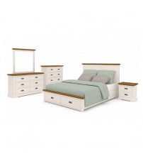 Marley Bedroom Suite – 5 Piece Set with Storage Drawers