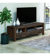 Nowra 3 Drawers TV Cabinet In Solid Acacia Timber In Multiple Colour
