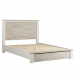 Valencia Coastal Grey and Miami White Colour Storage Multiple Size Bed Frame