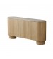 Astoria Buffet Unit with Sintered Stone Top & Oak Veneer Finish