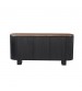Nova Buffet with Walnut Veneer Top & Black Fluted Finish