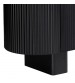 Nova Buffet with Walnut Veneer Top & Black Fluted Finish