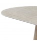 Astoria Dining Table with Sintered Stone Top & Oak Veneer Pedestal Base