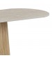 Astoria Hall Table with Sintered Stone Top & Oak Veneer Pedestal Base