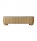 Astoria TV Cabinet with Sintered Stone Top & Oak Veneer Finish