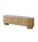 Astoria TV Cabinet with Sintered Stone Top & Oak Veneer Finish