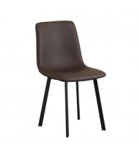 Leo 6X Dining Chair Leather Minimalistic Seat Modern Easy to Clean 