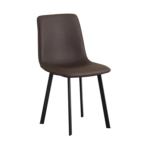 Leo 6X Dining Chair Leather Minimalistic Seat Modern Easy to Clean 