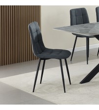 Monaco 6X Dining Chair Fabric Upholstered Modern Soft & Comfy
