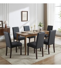 Montina 2x Premium Leatherette Wooden Dining Chairs in multiple Colour