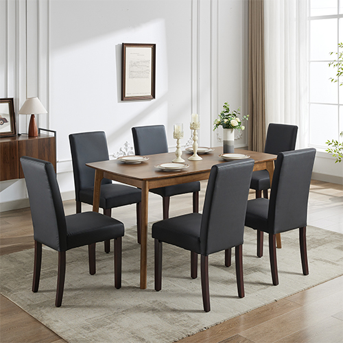 Montina 2x Premium Leatherette Wooden Dining Chairs in multiple Colour