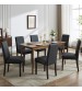 Montina 2x Premium Leatherette Wooden Dining Chairs in multiple Colour