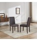 Montina 2x Premium Leatherette Wooden Dining Chairs in multiple Colour