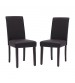 Montina 2x Premium Leatherette Wooden Dining Chairs in multiple Colour