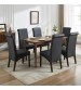 Swiss 2x wooden Frame Leatherette Dining Chairs in Multiple Colour