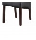 Swiss 2x wooden Frame Leatherette Dining Chairs in Multiple Colour