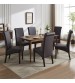 Swiss 2x wooden Frame Leatherette Dining Chairs in Multiple Colour