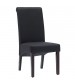 Swiss 2x wooden Frame Leatherette Dining Chairs in Multiple Colour