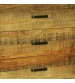 Woodstyle Solid Timber Light Brown 6 Drawers Dresser in Rustic Texture