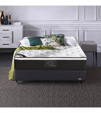 Exclusive Latex Euro Top Individual Pocket Spring Medium Firm 33cm Thick Queen Mattress