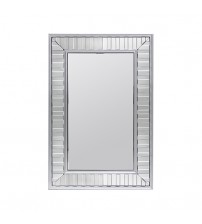 Wall Mirror MDF Silver Mirror Clear image Rectangular Shape MRR-07