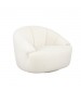Pearl 360° Swivel Fabric Armchair