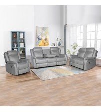 Carlton 3R+2R+1R Finest Fabric Recliner Sturdy Construction Metal Mechanism