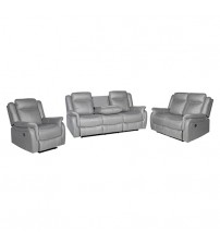 Carlton 3R+2R+1R Finest Fabric Recliner Sturdy Construction Metal Mechanism