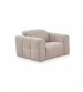 Delta 1 Seater Fabric Power Recliner with Power Headrest & Zero-Wall Design