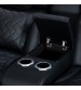 Drake 2 Seater Power Recliner Sofa with LED Light & Wireless Charging in Multiple Colors