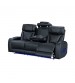 Drake 3 Seater Power Recliner Sofa with LED Light & Wireless Charging in Multiple Color