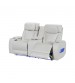 Drake 2 Seater Power Recliner Sofa with LED Light & Wireless Charging in Multiple Colors