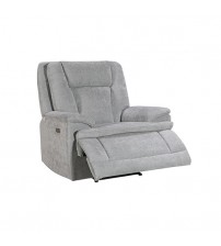 Haven 1 Seater Power Recliner Chair with USB & Type-C Charging in Grey