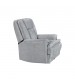 Haven 1 Seater Power Recliner Chair with USB & Type-C Charging in Grey