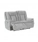 Haven 2 Seater Power Recliner Chair with USB & Type-C Charging in Grey
