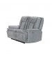 Haven 2 Seater Power Recliner Chair with USB & Type-C Charging in Grey