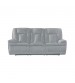 Haven 3+2 Seater Power Recliner Sofa Set with USB & Type-C Charging in Grey