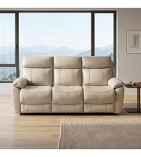Windsor 3 Seater Top Grain Leather Electric Recliner Sofa