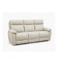 Windsor 3 Seater Top Grain Leather Electric Recliner Sofa