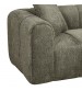 Bethany Modern Frameless Compressed Fabric 2 Seater Sofa