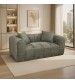 Bethany Modern Frameless Compressed Fabric 3+2 Seater Sofa
