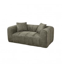Bethany Modern Frameless Compressed Fabric 2 Seater Sofa