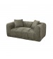 Bethany Modern Frameless Compressed Fabric 2 Seater Sofa