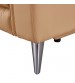 William Top Grain Leather Electric Recliner Chaise Sofa with Storage