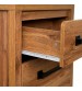 Toffee Bedroom Suite – 5 Piece Set with Dresser & Tallboy in Oak Finish